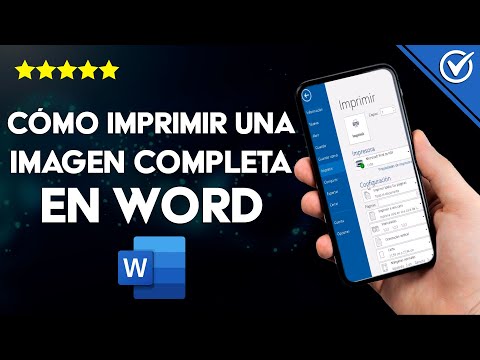 ¿Cómo imprimir una imagen completa con WORD? - Elimina los bordes