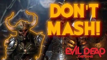 YOU CANT MASH VS MY ELITES! Evil Dead the game