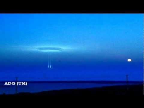 UFO Wormhole Appears Over Arctic Facility 2012 HD
