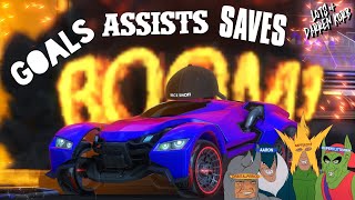 Random Rocket League Highlights II ft. The Boys - Goals | Assists | Saves | Lots of Darren Korb