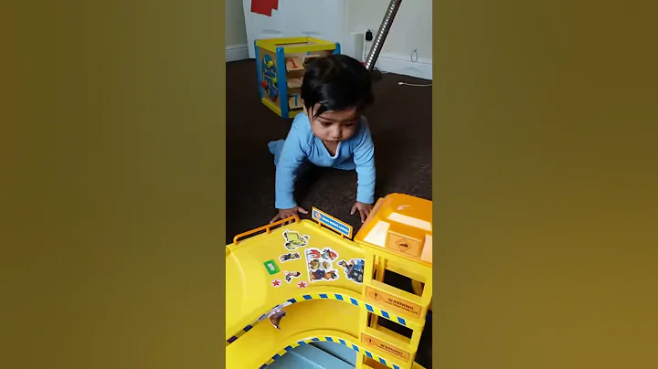 First time crawl my baby