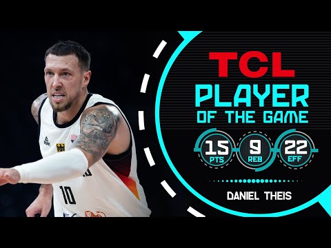 Daniel Theis (15 PTS) | TCL Player Of The Game | GER 🇩🇪 vs SLO 🇸🇮 | FIBA EuroBasket 2025