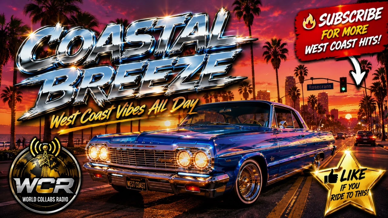 激レア！BGCO 90s CALIFORNIA×WEST COAST Coastal Breeze🌴 West Coast G-Funk | 90s Cruising Vibes - YouTube