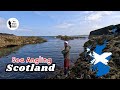 Uk beach fishing drop shotting scotland wayne hand jake schogler 4k