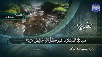 جديد نوادر المجد || تلاوة عظيمة تجلي الهموم والكروب || الشيخ محمود عبدالحكم || سورة الرعد HD