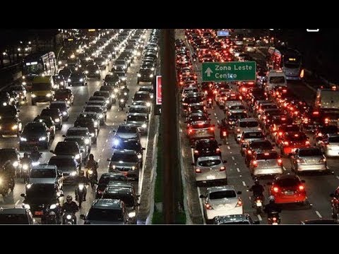 Condição adversa de Trânsito - Congestionamento - YouTube