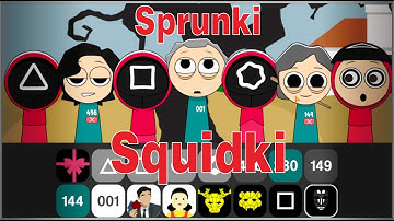 Incredibox Sprunki Squidki [Normal Vs Horror] But Squid Game
