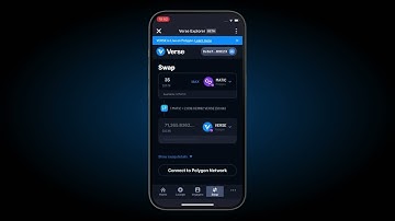 How to Swap Into VERSE on Polygon