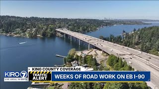 Mercer Island residents brace for weeks of construction on I-90