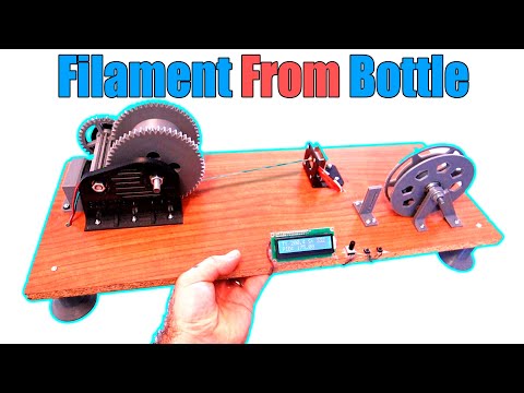 3D Filament From PET Bottle + Controller