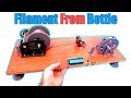 3D Filament From PET Bottle + Controller PCB