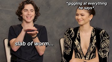 the Dune cast being the funniest cast for 5 minutes