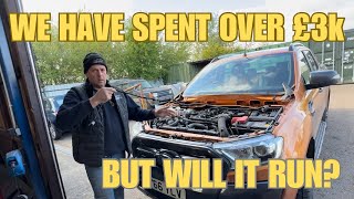 REPAIRING A FORD RANGER 3.2 WITH CATASTROPHIC ENGINE FAILURE