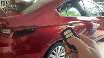 Remote Start Honda City 2020