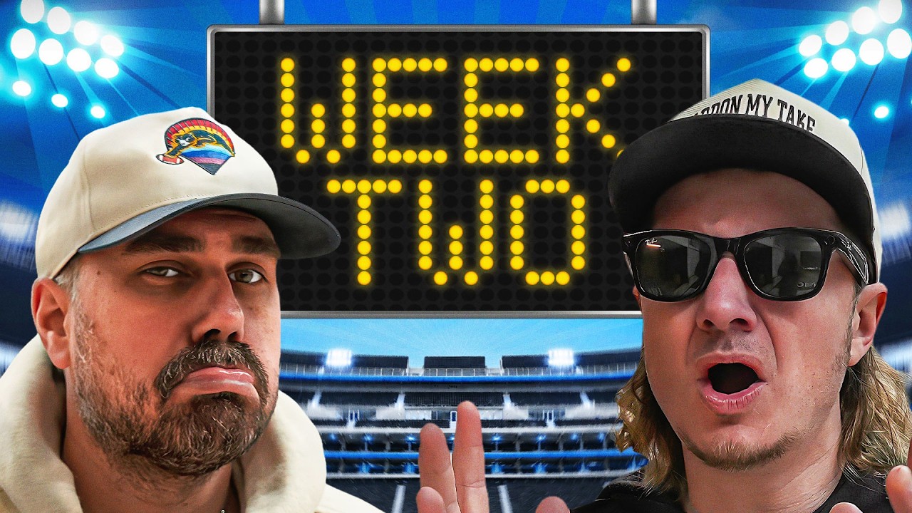 NFL Week 2, Jayden And Caleb Go Down, Browns Win A Game, The Chargers Are Rock Bottom + Who's Back