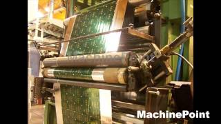 Megraf NBTC 80 Second Hand Flexo printing press off line Machines. MachinePoint.