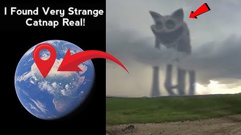 😶‍🌫️😱I Found Very Strange Catnap Real in google maps and google earth #map#earth#findsecret2.0