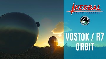 24 HOURS IN SPACE! 🚀 My New Vostok R7 Rocket is a BEAST | KSP RP-1