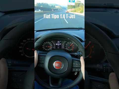 Fiat Tipo 1.4 T-Jet (2019) Top Speed Drive