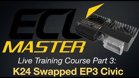 EMU Black Live Training Course Part 3: K24 Swapped EP3 Civic | Evans Performance Academy