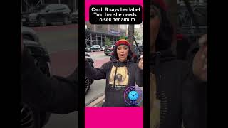 Celebrity #cardib says her label told her she needs to get album sales so she went out on the street 👀☕️ Net Worth