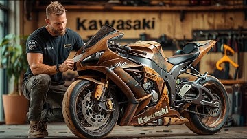 KAWASAKI Ninja Full Restoration | Restored KAWASAKI Four-stroke Sport Motorcycle