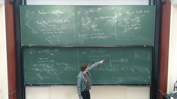 Charles Rezk: Elliptic cohomology and elliptic curves (Part 3)