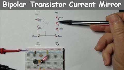 #16:  Current Mirror Circuit on a Breadboard