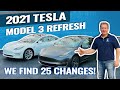 2021 Tesla Model 3 Refresh: We Find 25 Changes!