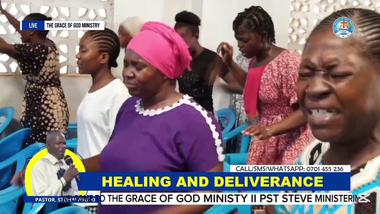 MAIN SUNDAY SERVICE (PART 1) THE GRACE OF GOD MINISTY II PST STEVE MINISTERING 