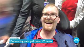 Endelig har brannheisen på Aurora Kino Fokus åpnet i Tromsø i 2019!