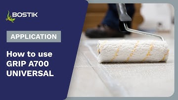 GRIP A700 universal floor primer for absorbent surfaces | Application | Bostik Construction