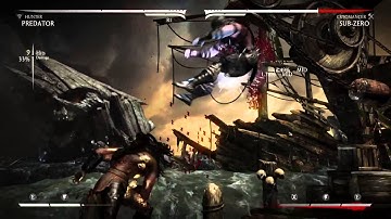Predator combo Tutorial video COMING SOON!! (38%) (1 meter) (any variation) - Mortal Kombat X (PS4)