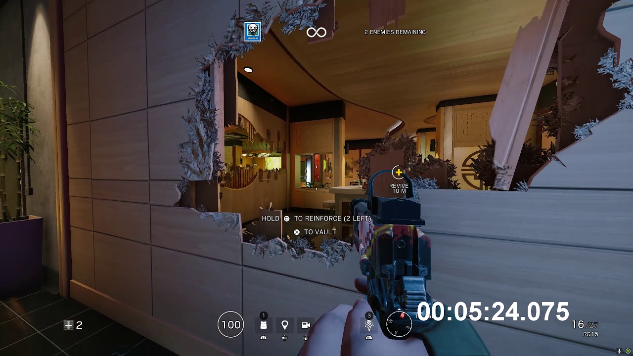 R6S Speedrun - T-Hunt - PH - Tower - Realistic - Solo - 9:33:075 ...