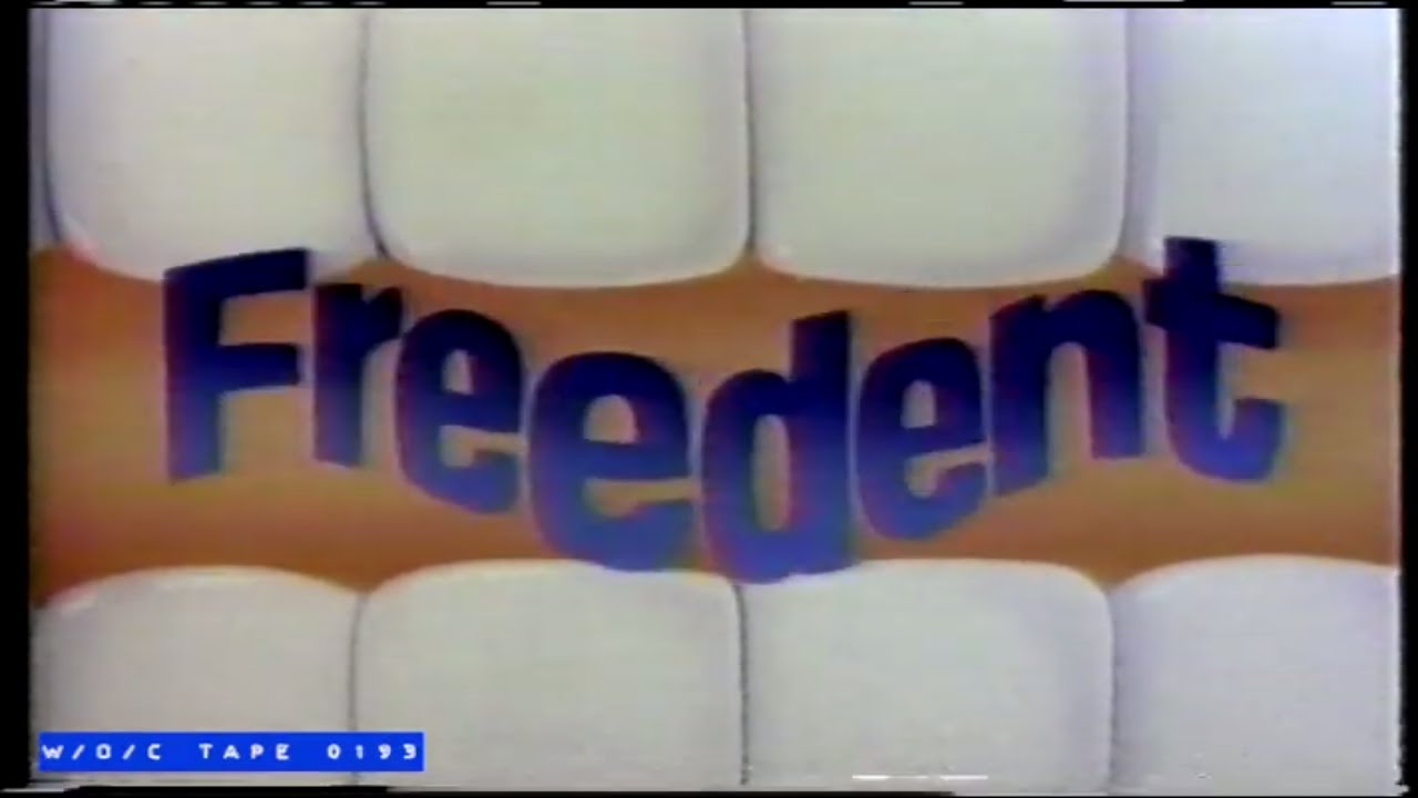 Freedent Gum Commercial 1986 YouTube