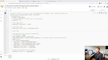 PyTorch Transfer Learning (taking a pretrained model and applying it to your own problem)