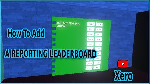 How To Add A Advance Reporting LeaderBoard For Your Gtag Fan Game