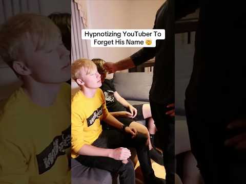 Hypnotizing Sam To Forget His Name!#Hypnosis #samandcolby #hypnotized