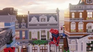 Lego Spider-Man Web Sling Test - Lego Animation