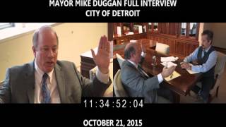 Detroit Mayor Mike Duggan:  I Did Not Collude (FULL INTERVIEW)