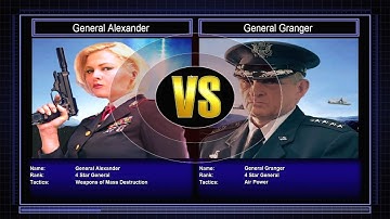 Command & Conquer Zero Hour Challenge Mode: General Alexander vs General Granger