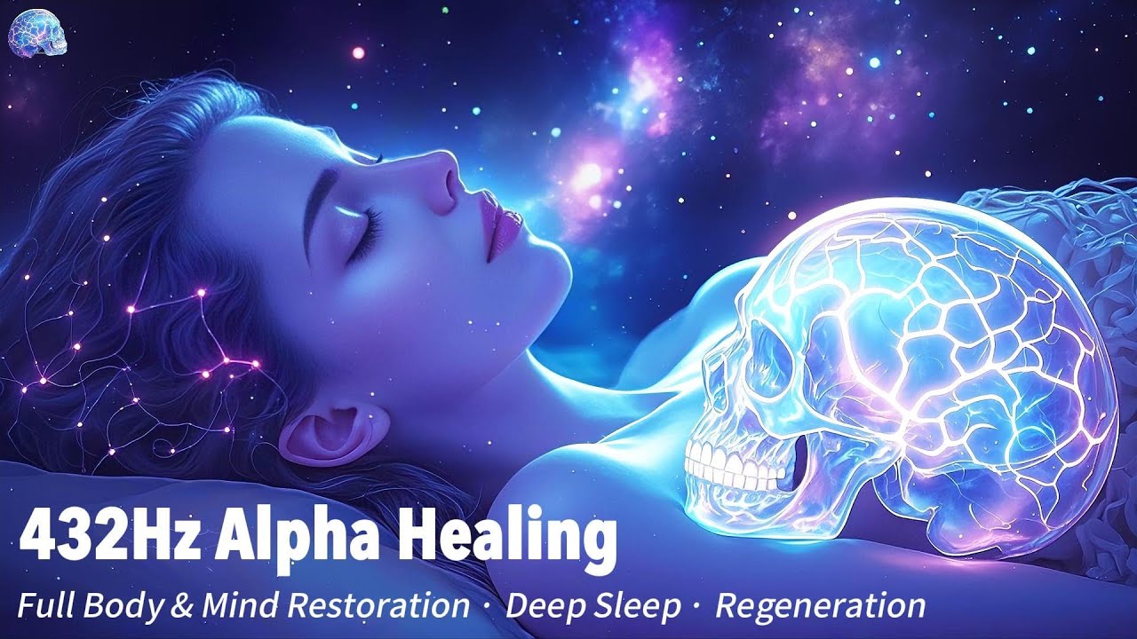432Hz Alpha Wave Healing Music | Restore Your Body & Mind During Deep ...