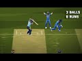 Intense last over during India vs England Highlights 2021 Cricket Gameplay