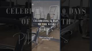 Pilates solo flow to celebrate day 10 as Tidy by Ellie! Movement or moving, I help with both!🤸‍♀️📦
