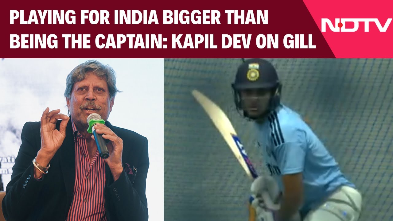 India Vs Pak Asia Cup | Playing For India Is Much Bigger Than Being The Captain: Kapil Dev On Gill