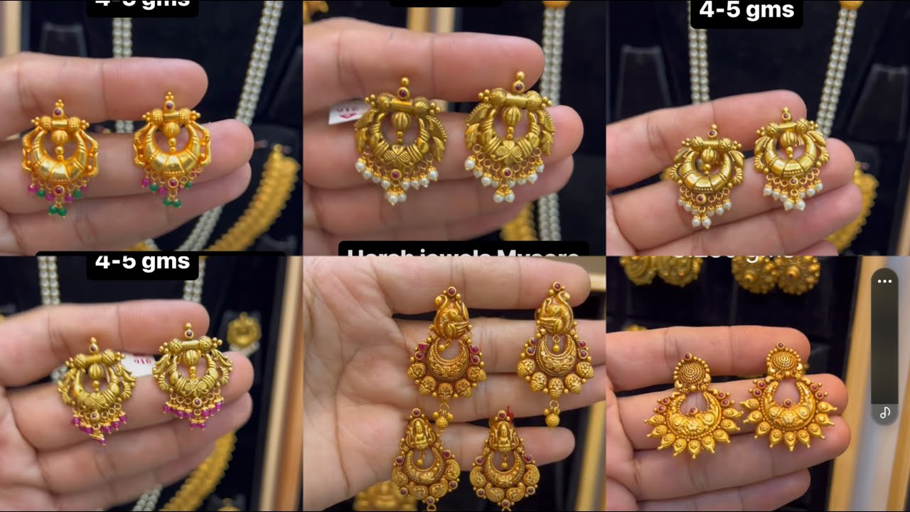 22K Gold Plated Indian Designer 3'' Long Round Party Wedding Earrings Hot  Sale a | eBay