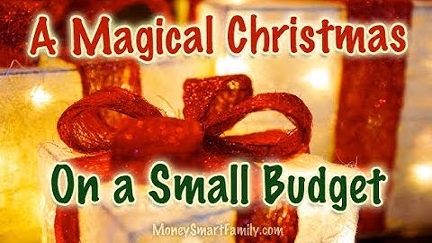 A Magical Christmas On A Small Budget/ Christmas Tight Budget/ Christmas with NO Money (ReGifting)