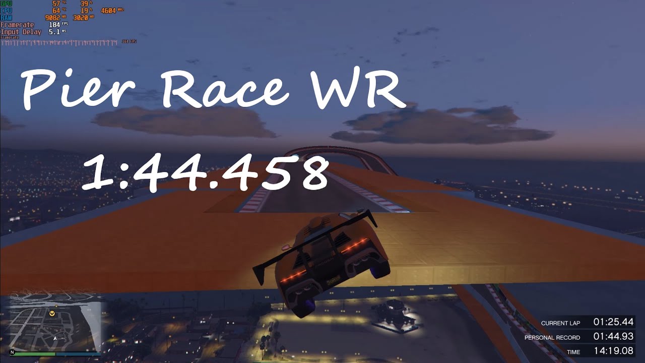 GTA Online - Pier Race WR - 