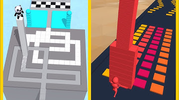 Stacky Dash Vs Stack Colors : All Levels Gameplay - New Update Android, iOS #1