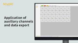 Application of auxiliary channels and data export screenshot 3